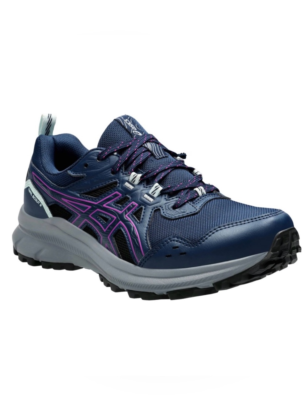 Women’s ASICS Trail Scout 3 Running Shoe Size 8 Athletic Sneaker Outdoor Hiking